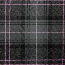 Highland Granite Pink 16oz Tartan Fabric By The Metre